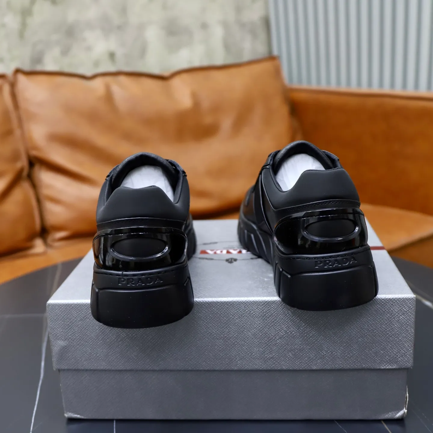 Ex-factory price 560💰[PRADA] Men's shoes are popular in the counter, official website synchronization, 1 high-quality shipment ✔️Original cowhide + cowhide lining, 1🆚1 replica, original sole, 38-45 (45 customized, non-refundable)